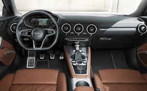 Intérieur de l'Audi TT coupé